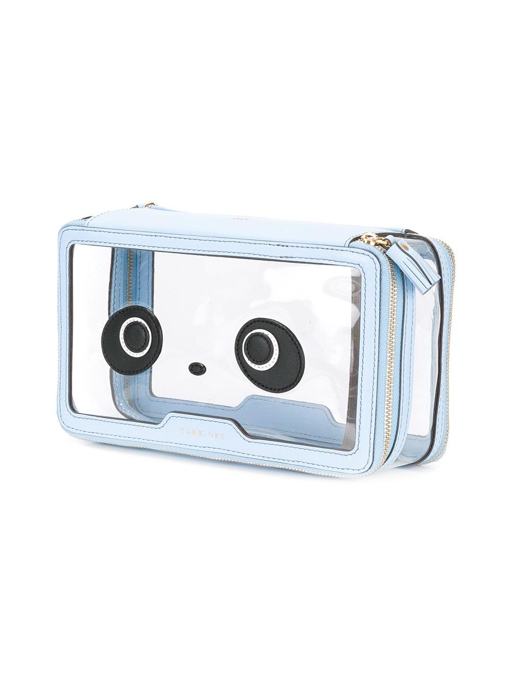 panda eye make up bag