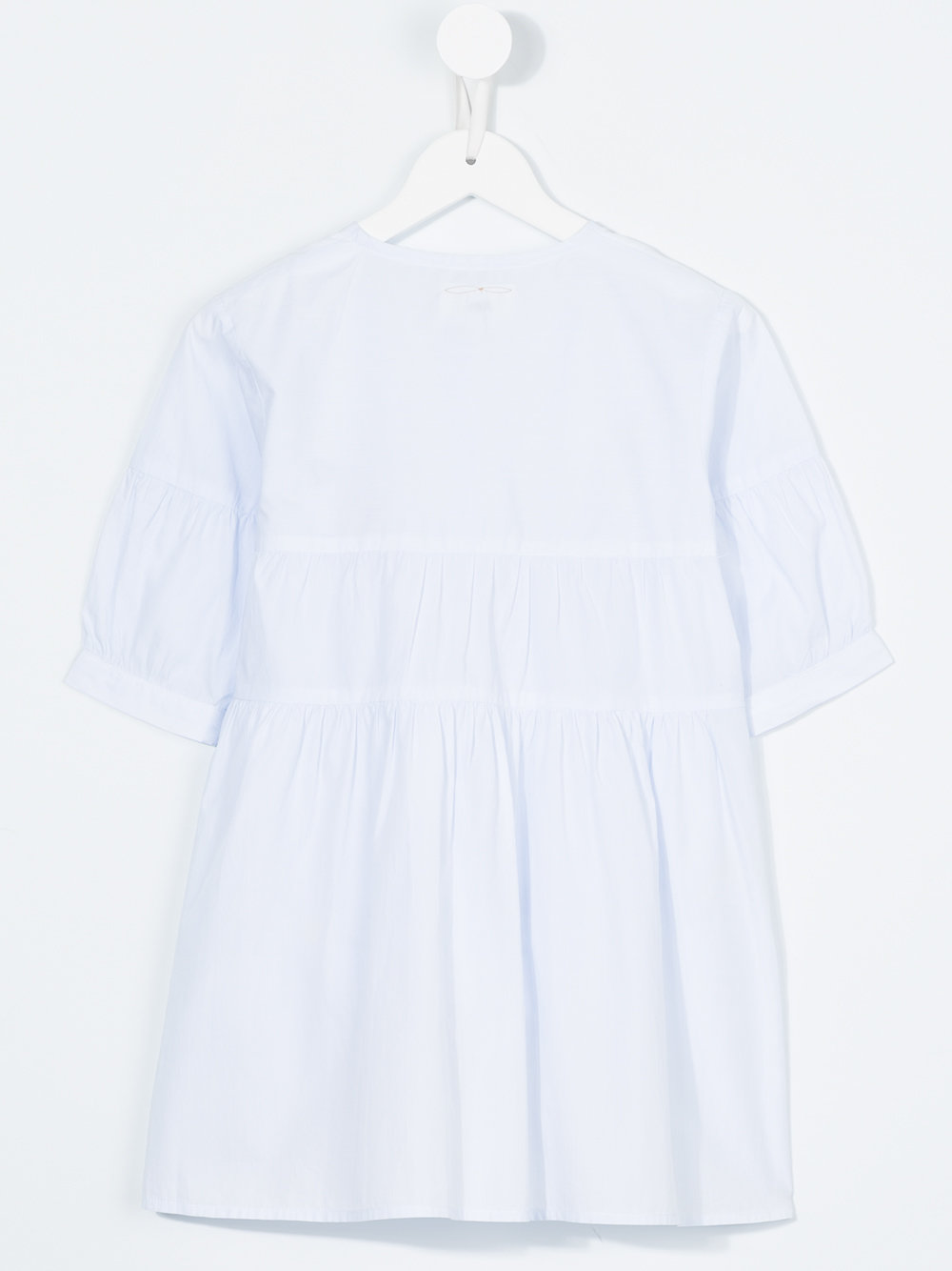 multicoloured embroidery dress