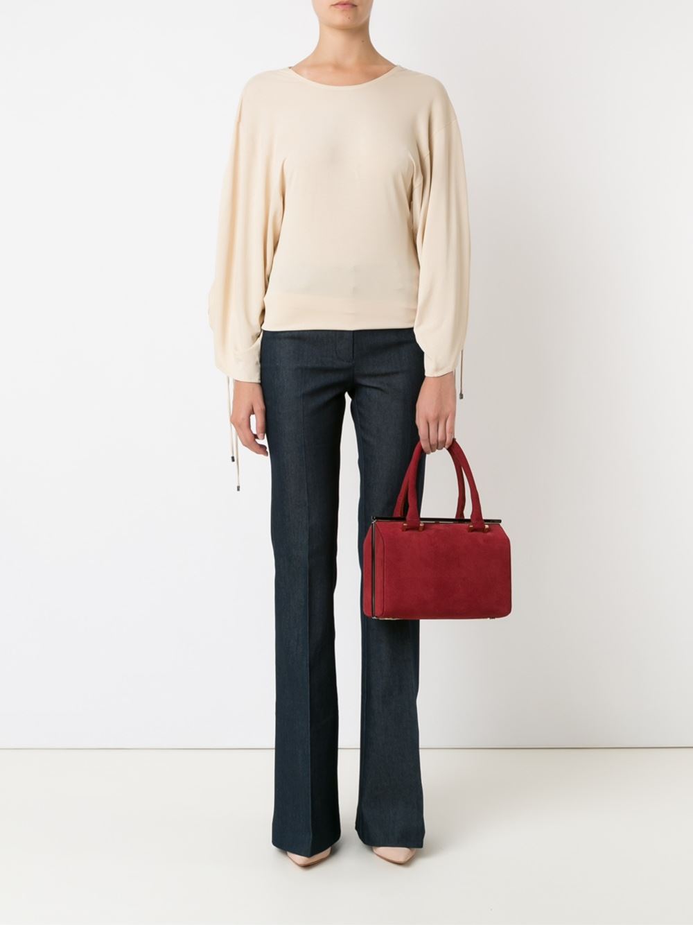 round neck blouse 