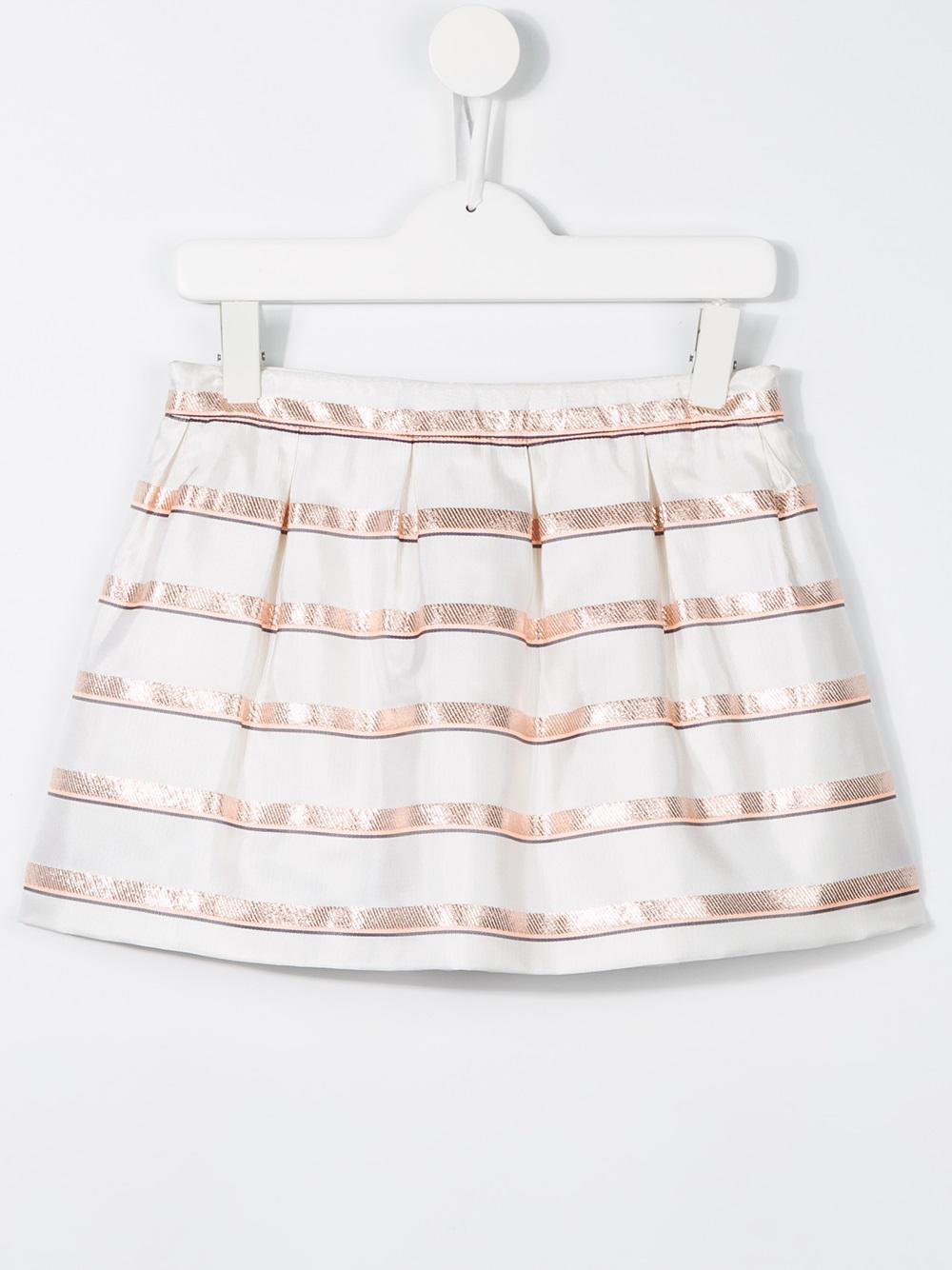 sweetie stripe jacquard skirt