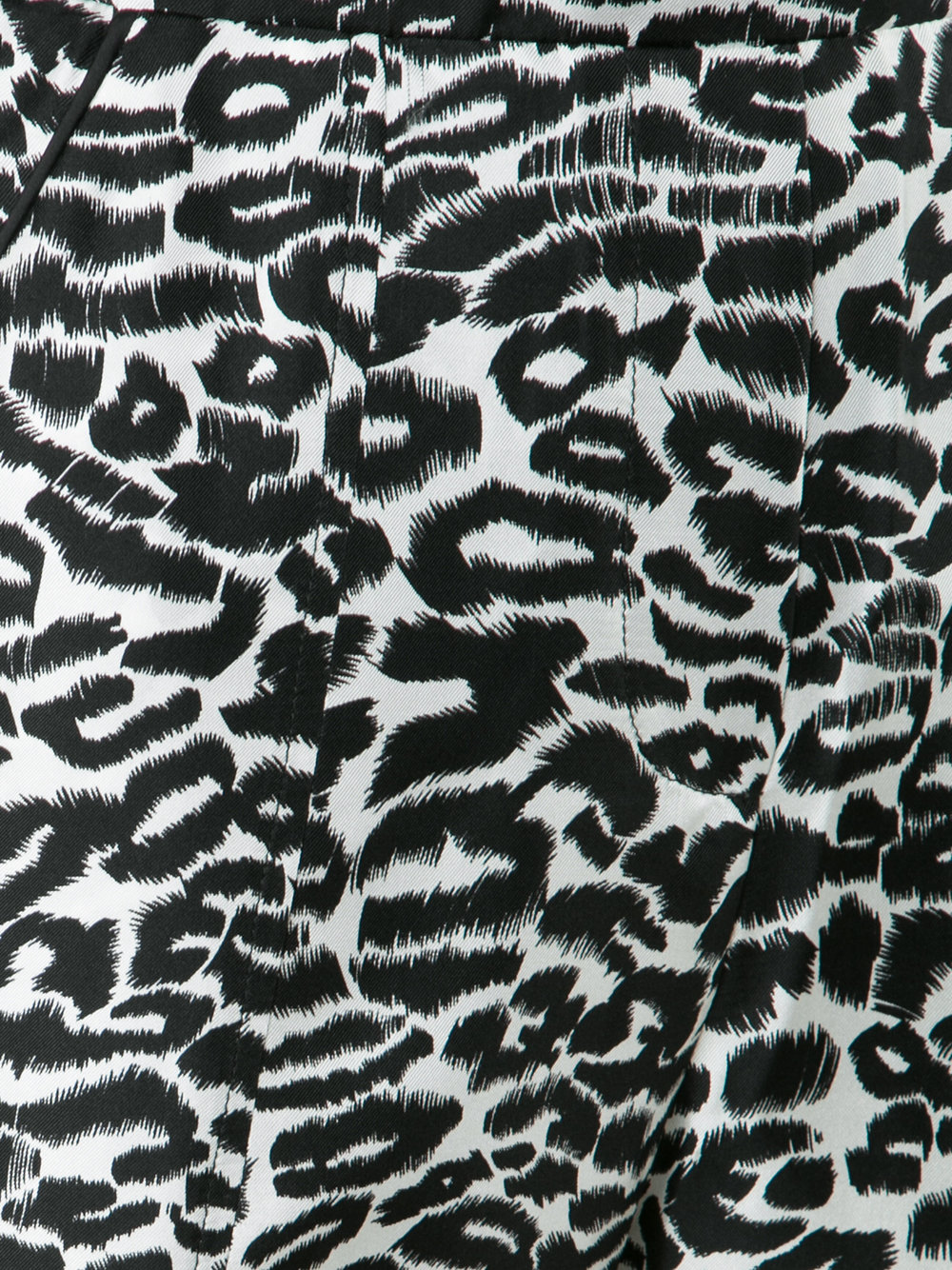 leopard print cropped pants 