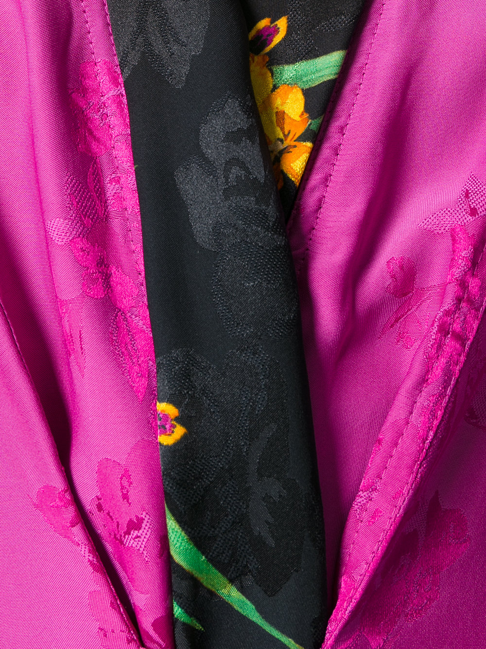 jacquard kimono jacket