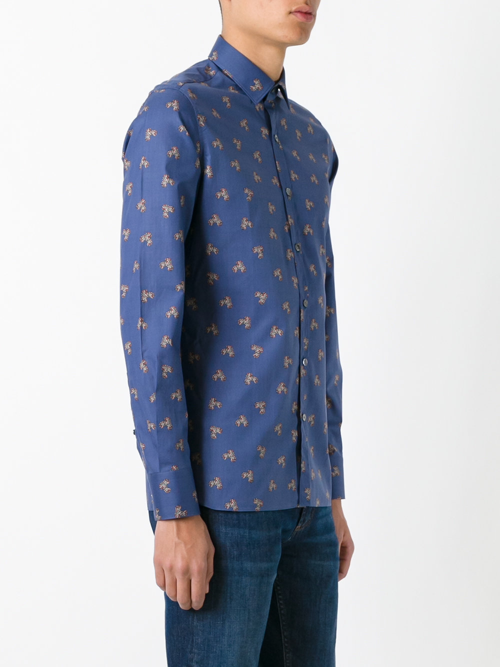 floral print shirt