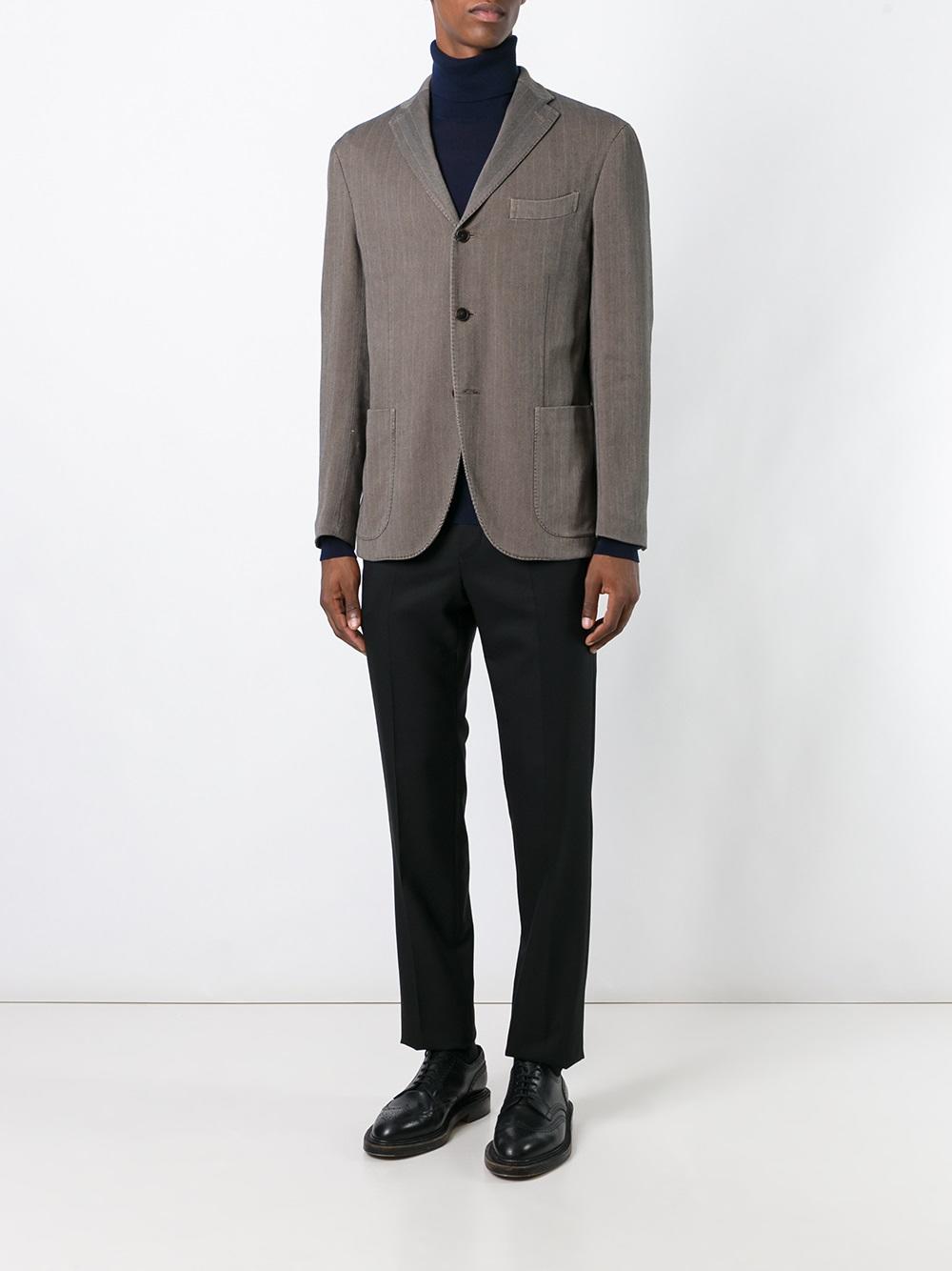 two button blazer