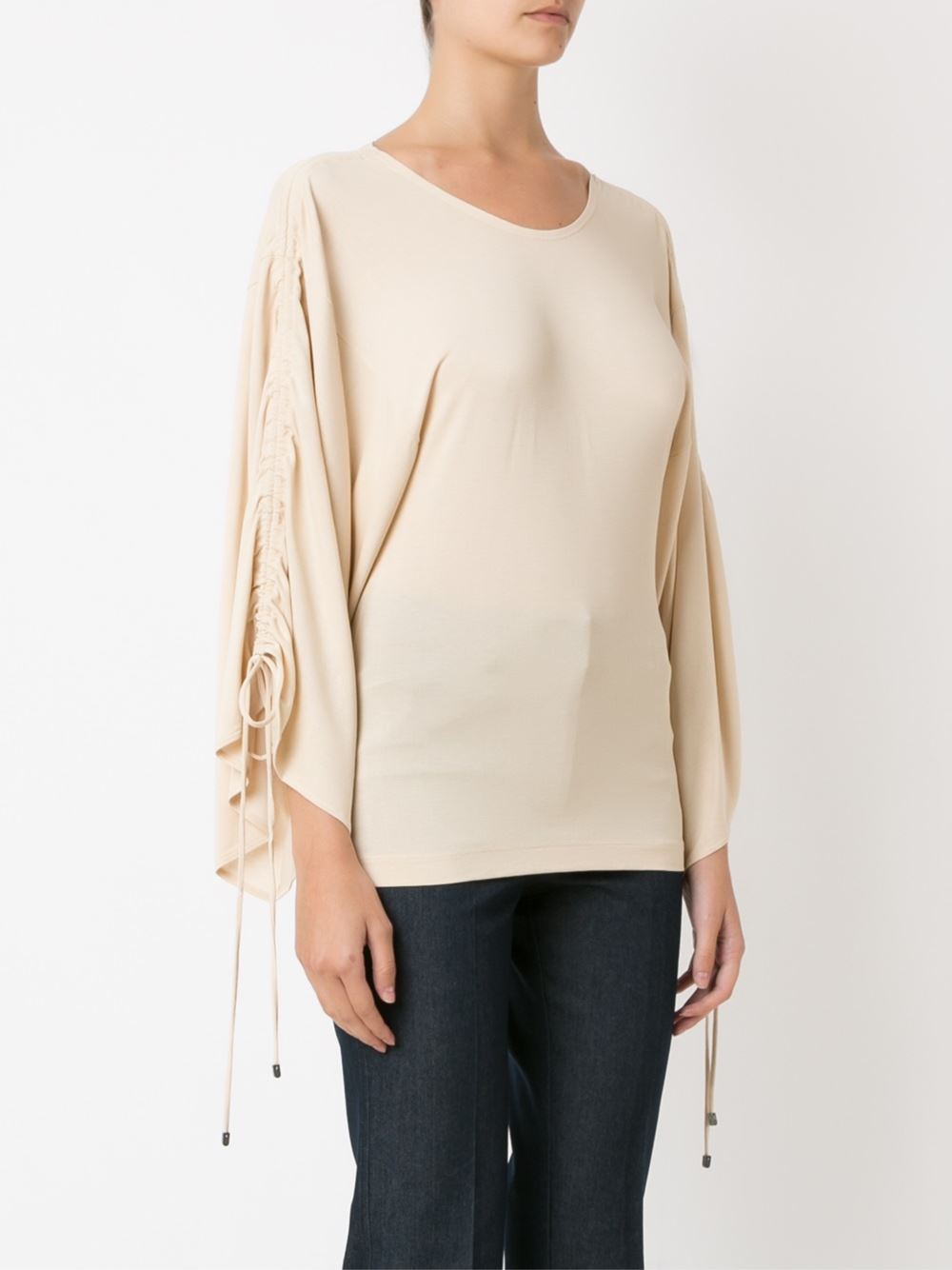 round neck blouse 