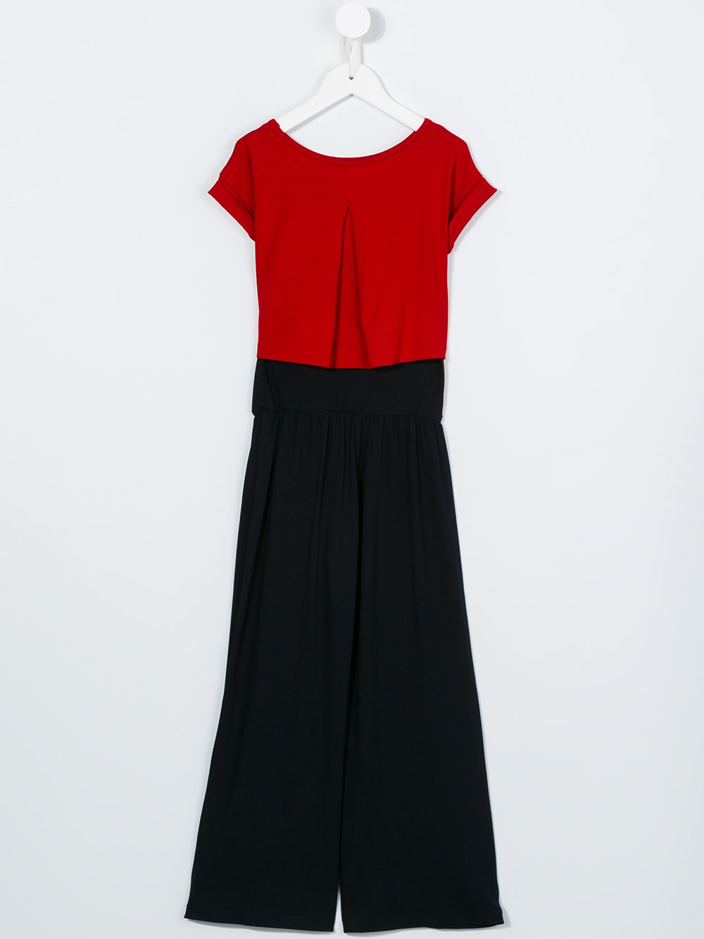 T-shirt overlay jumpsuit