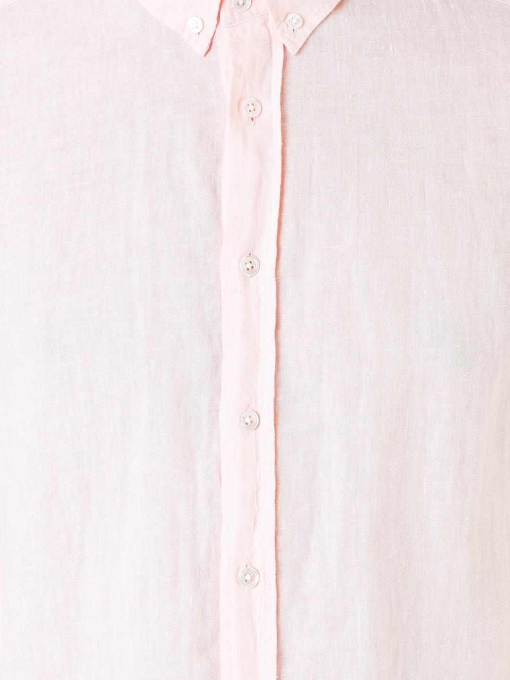 buttoned collar shirt