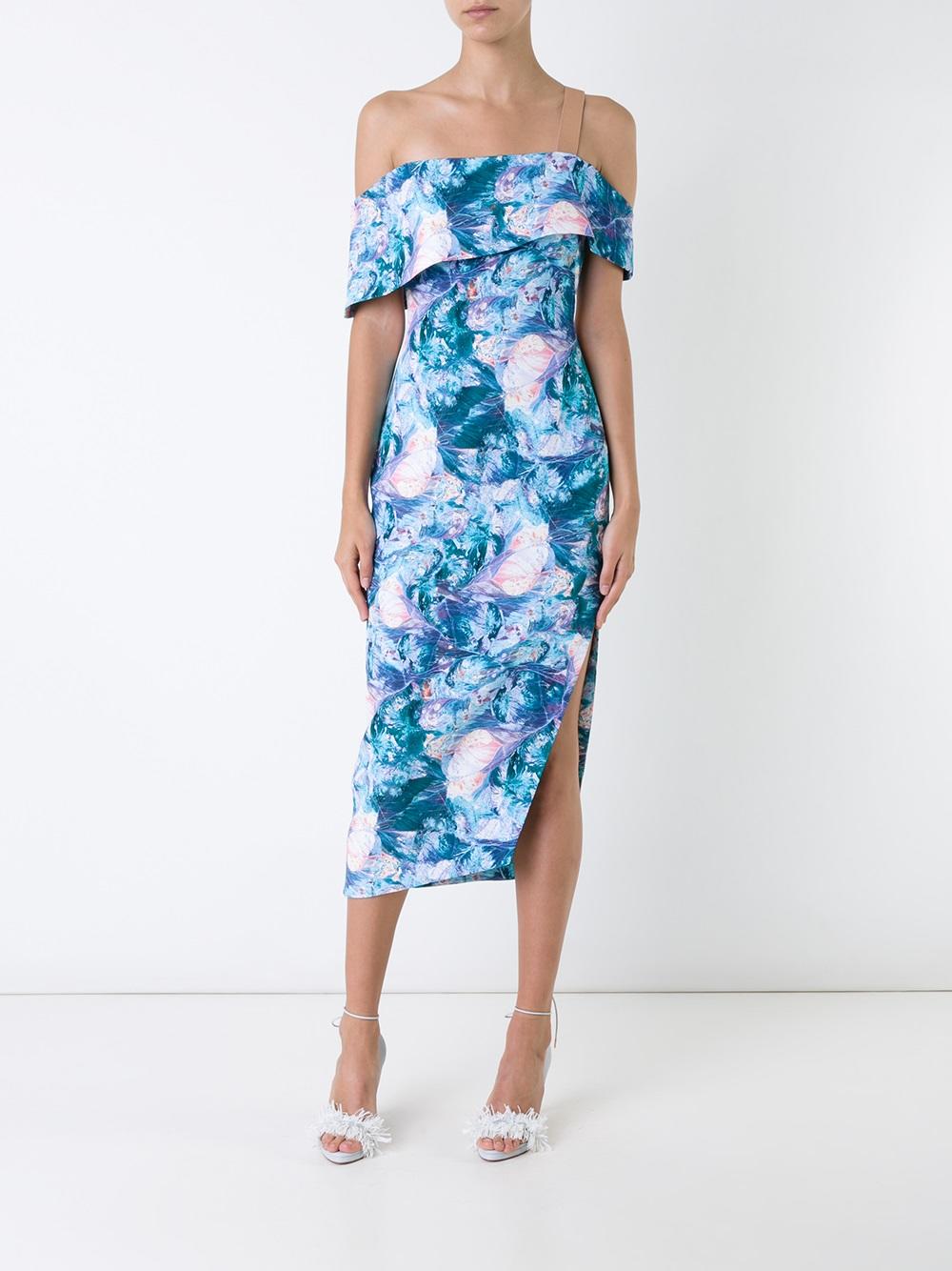 'Aurora' off the shoulder dress