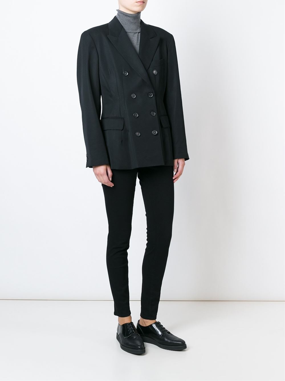 双排扣西装夹克