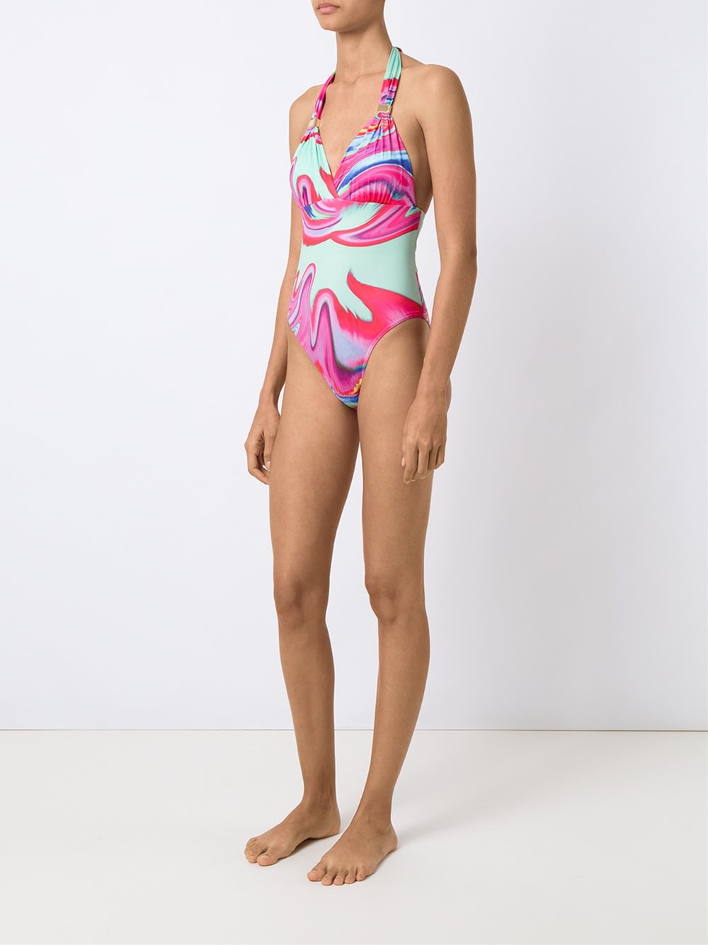 printed swimsuit