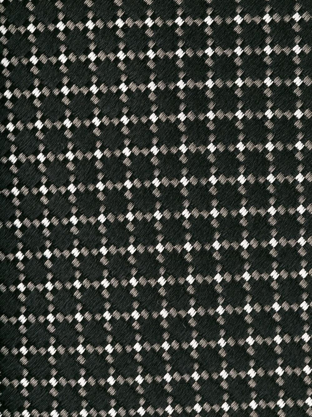 checked pattern tie