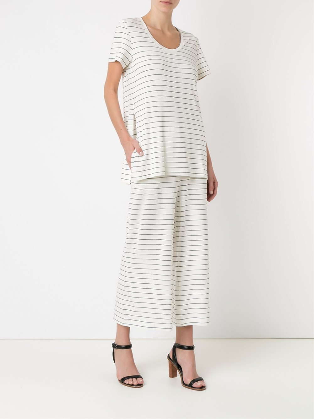 striped t-shirt