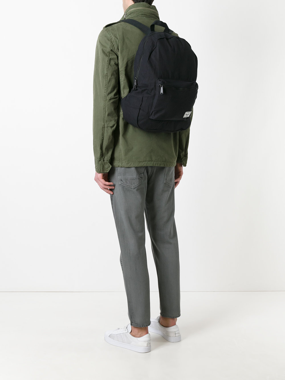 pocket front backpack