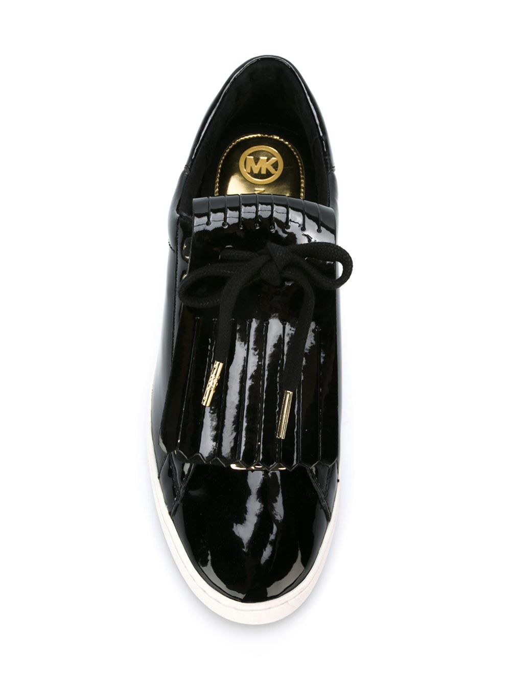 fringe detail slip on sneakers