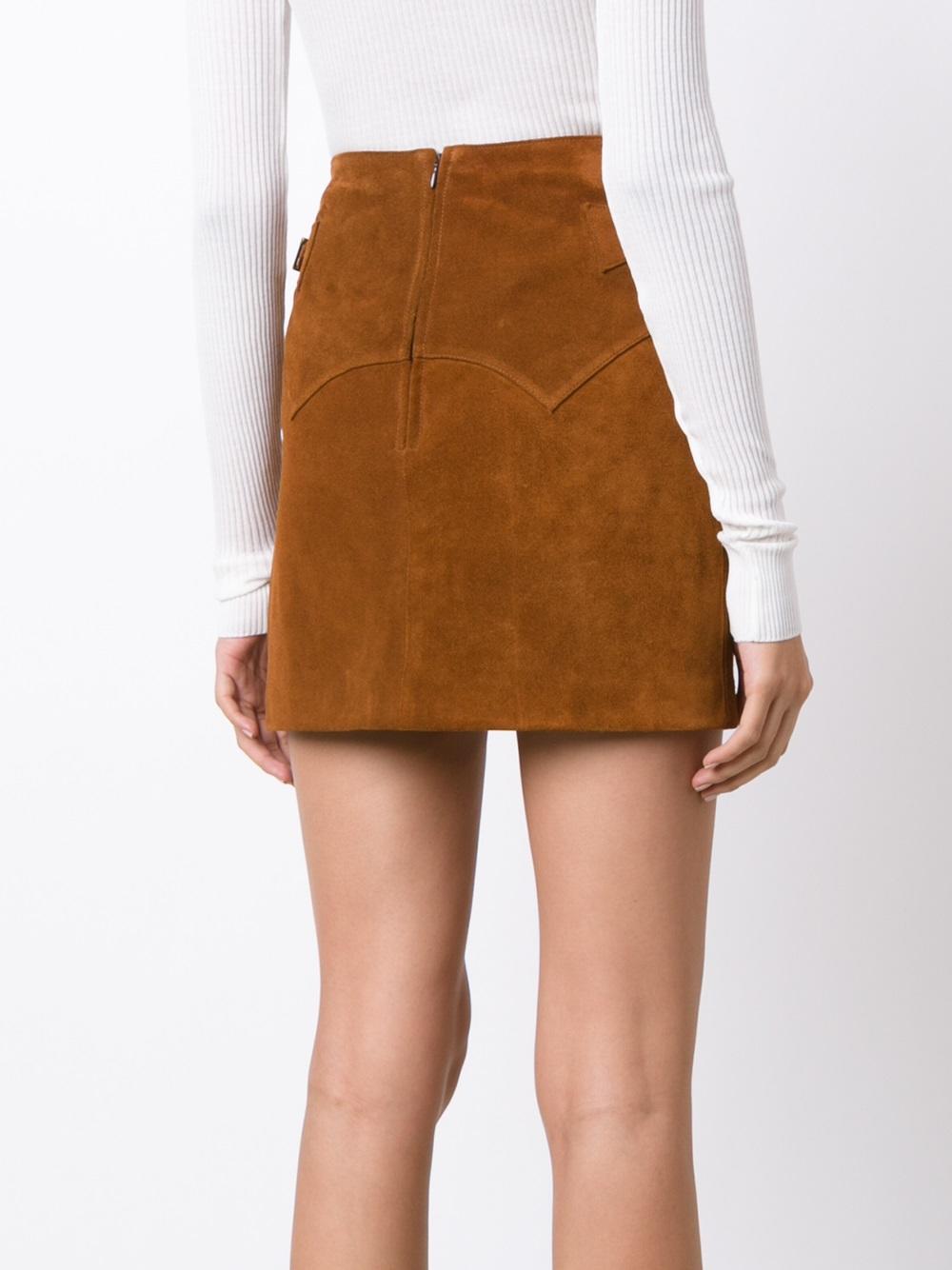 'Noisette' mini skirt