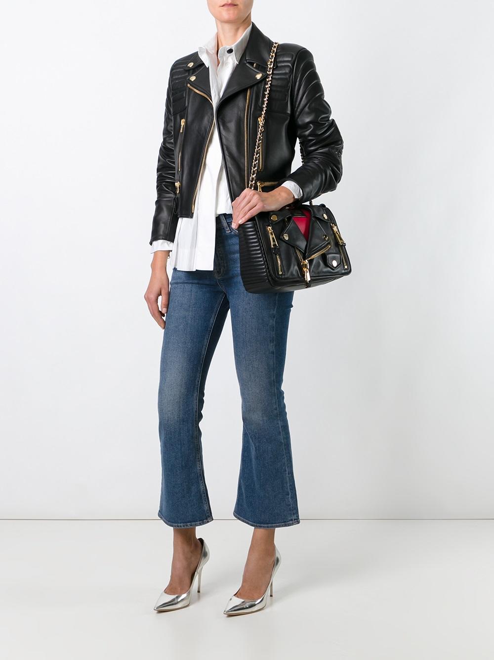 biker shoulder bag