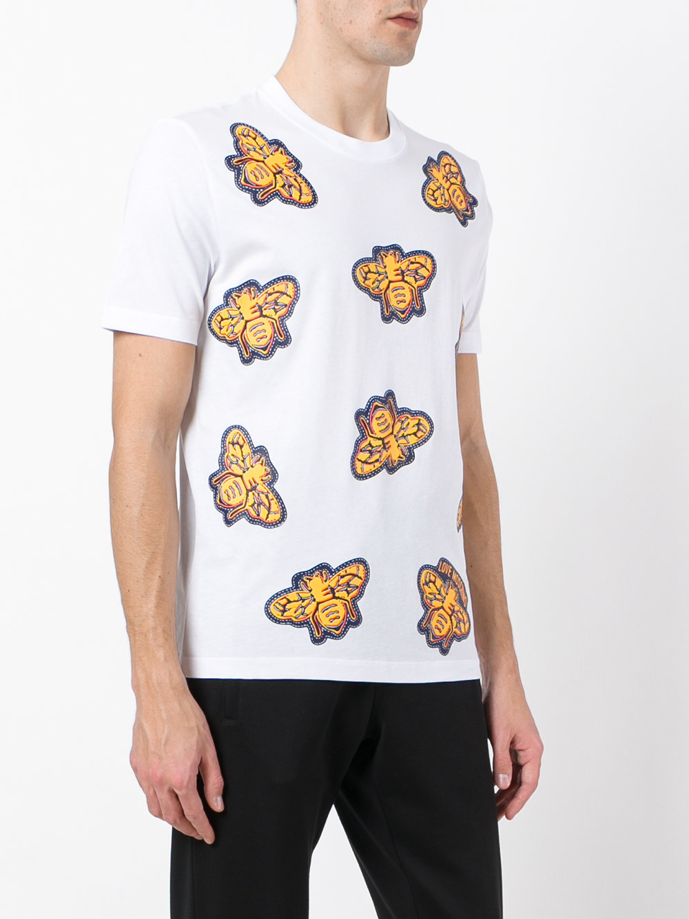 bees print T-shirt