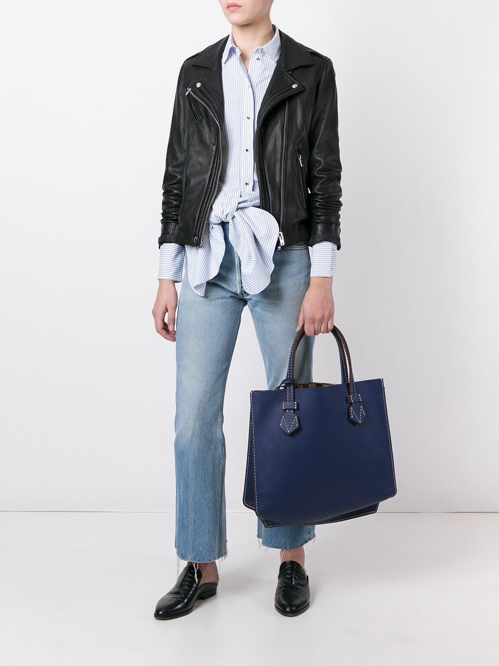 double handles large tote
