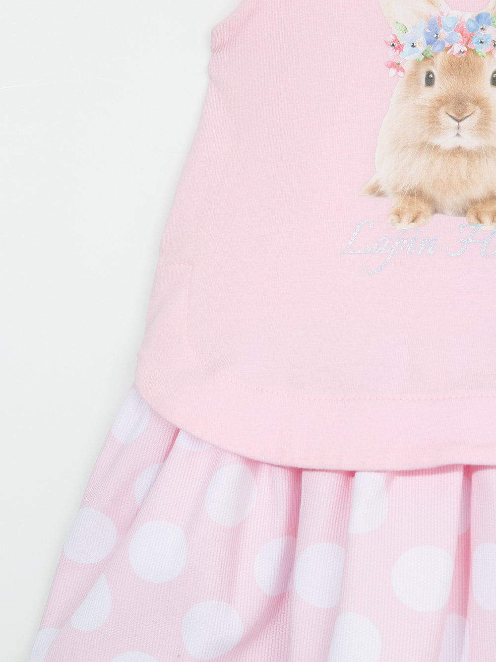 bunny print dress
