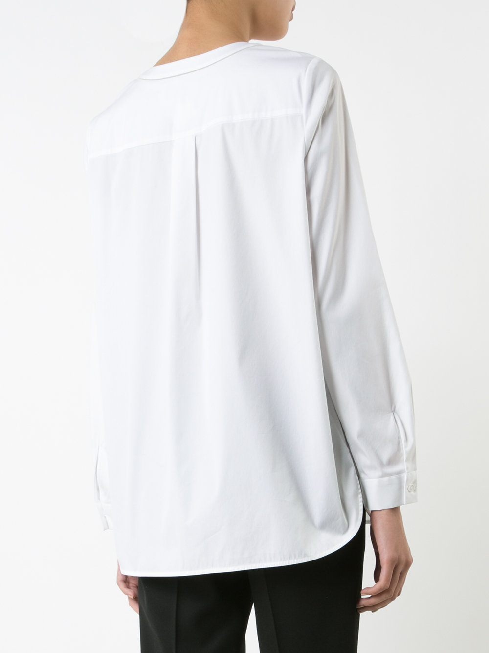 zip front shirt