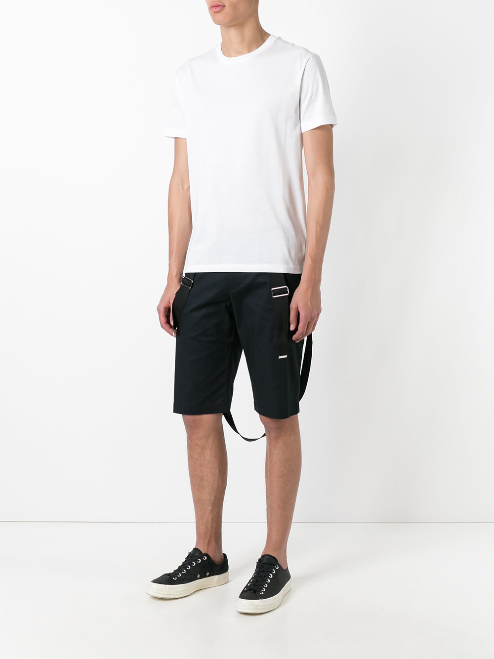 strap detail T-shirt