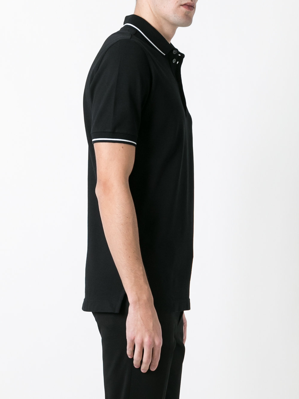 embroidered crown polo shirt