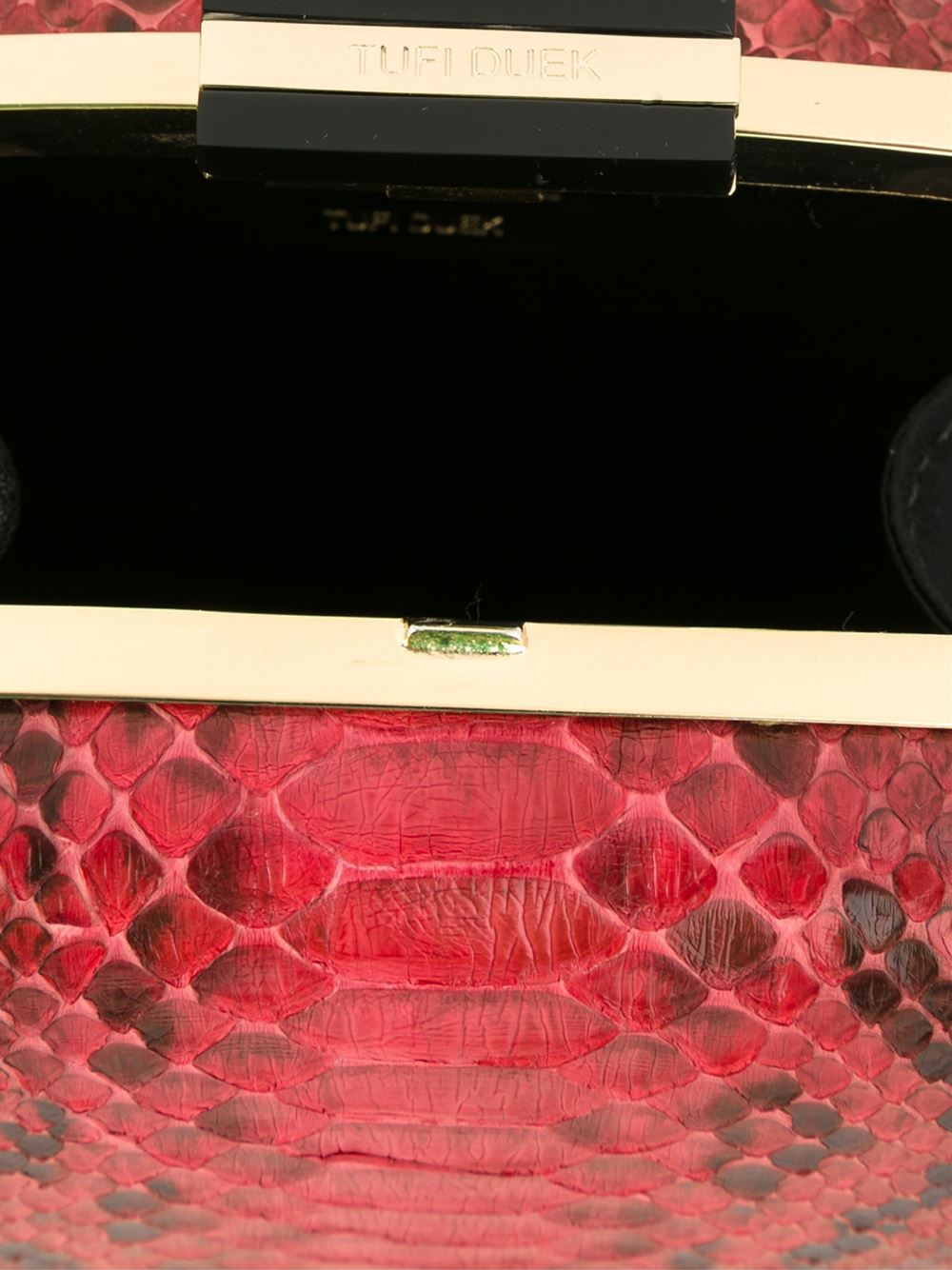 leather clutch