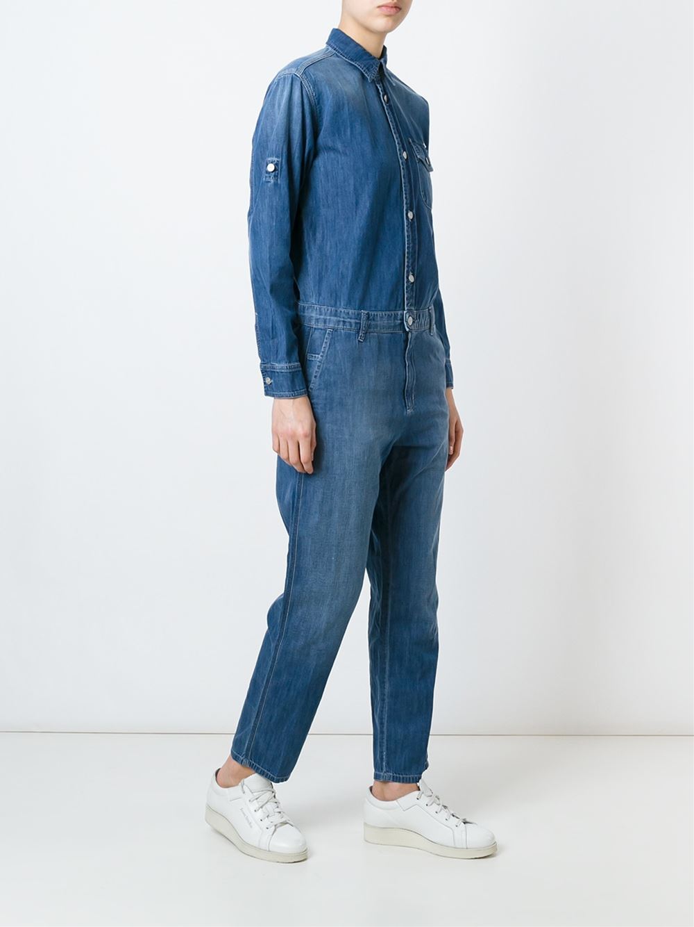 denim jumpsuit