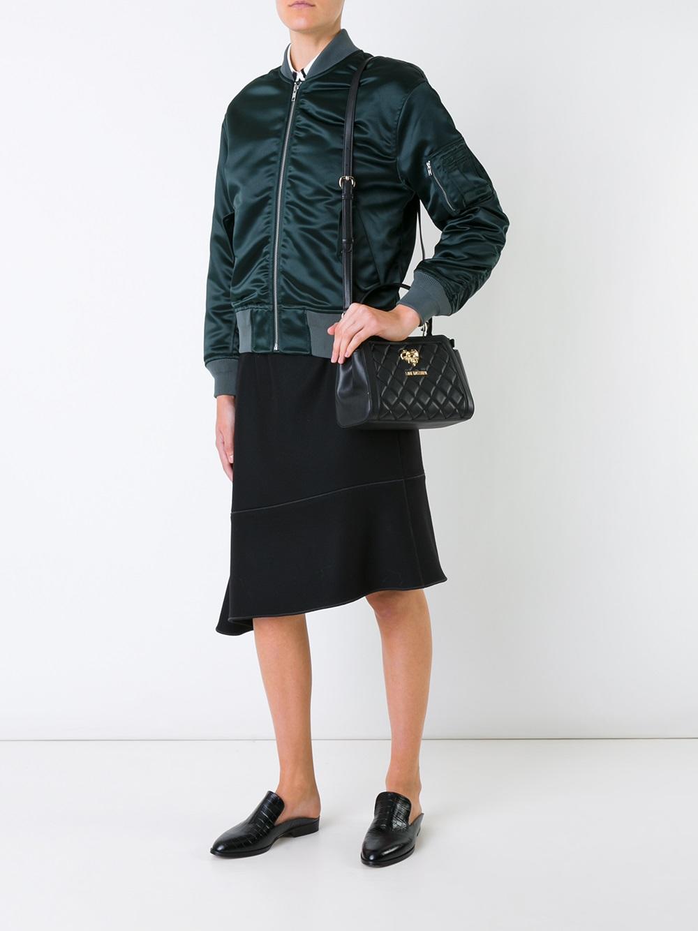 small quilted tote