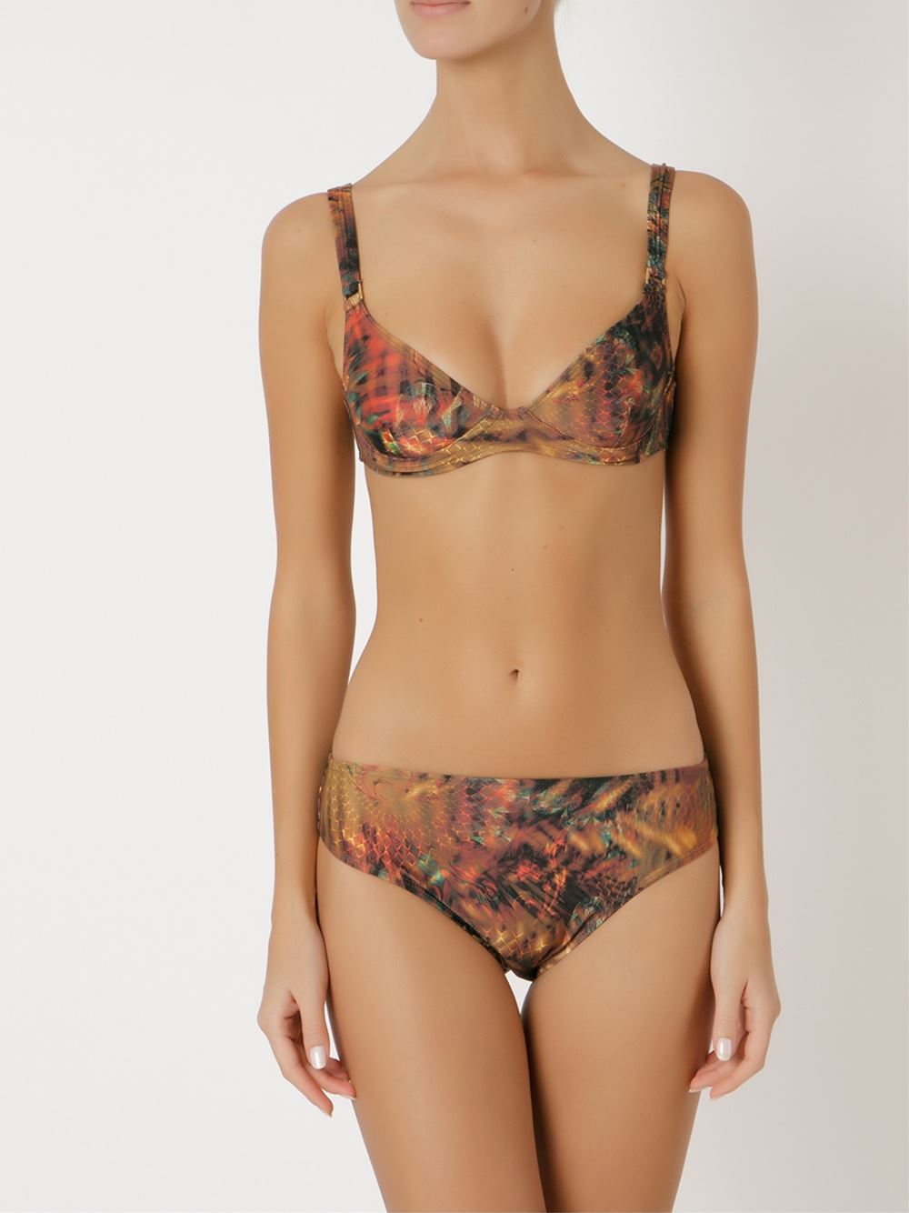 printed bikini set