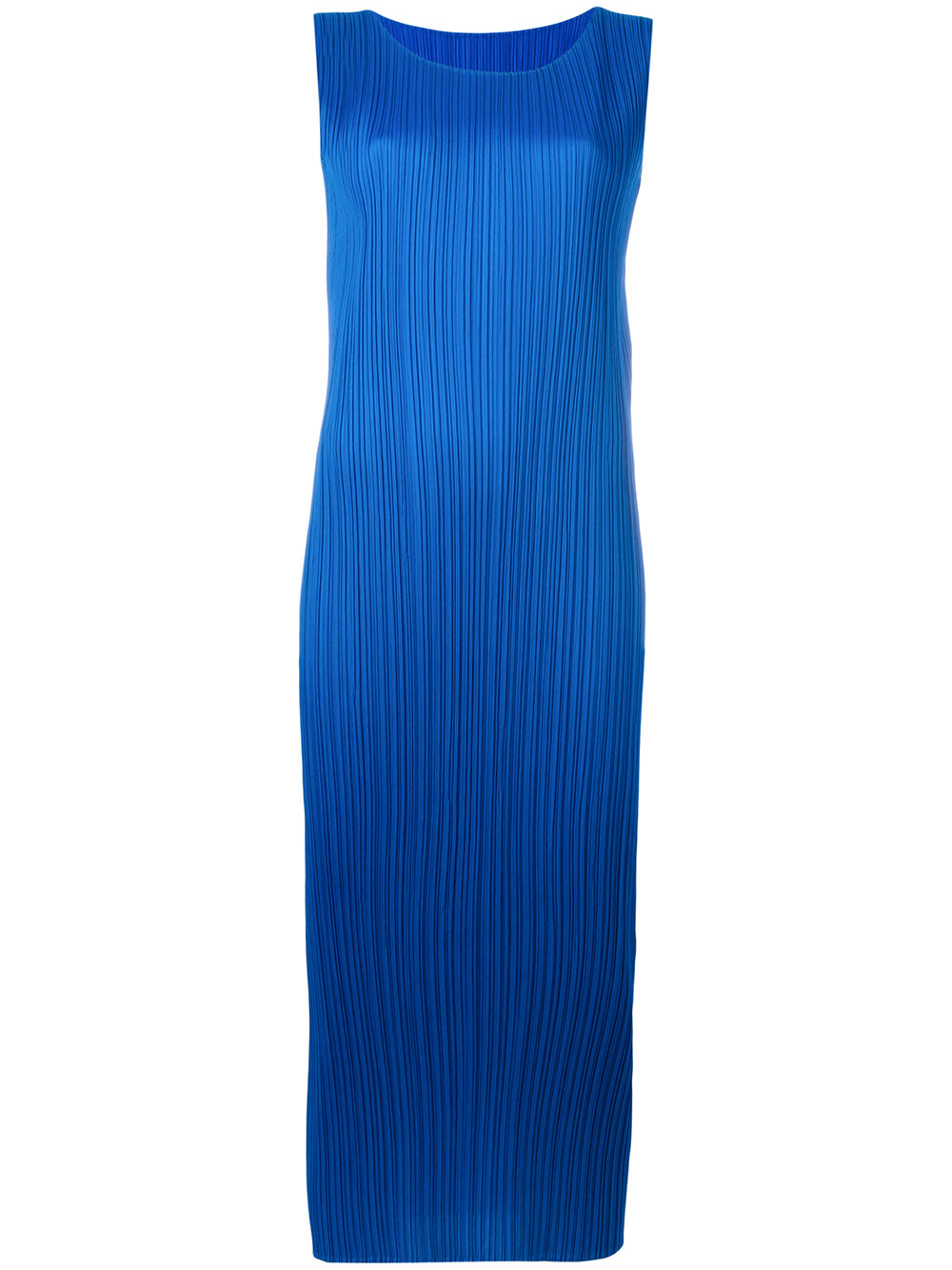 pleated shift dress