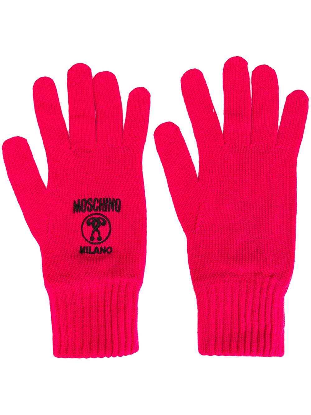 logo刺绣针织手套