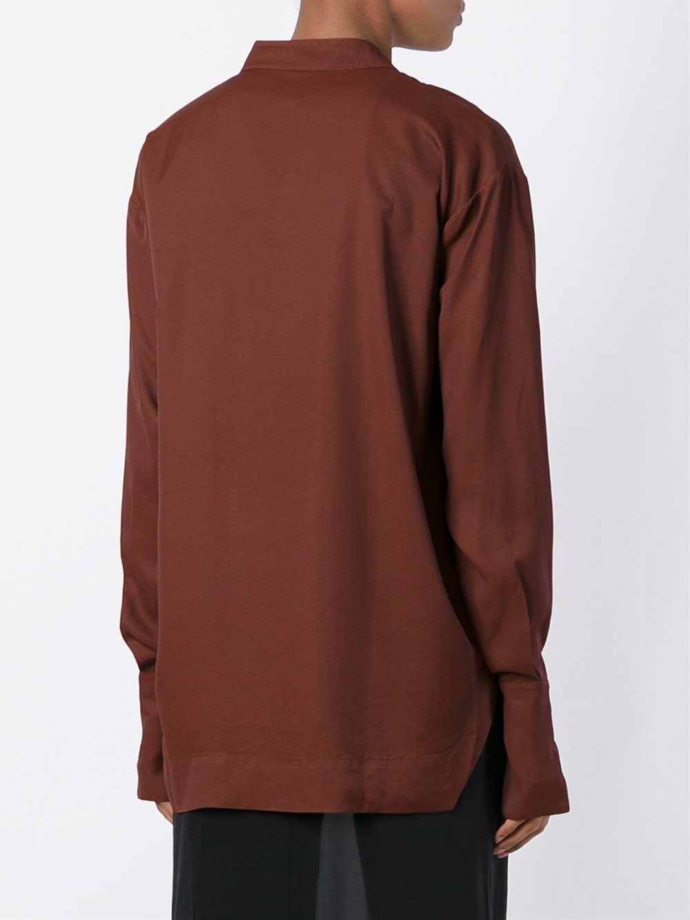 mandarin neck shirt