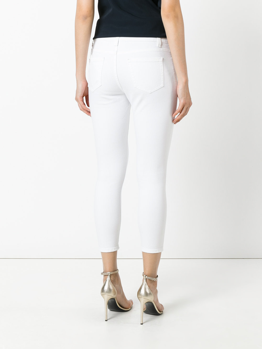 cropped jeans