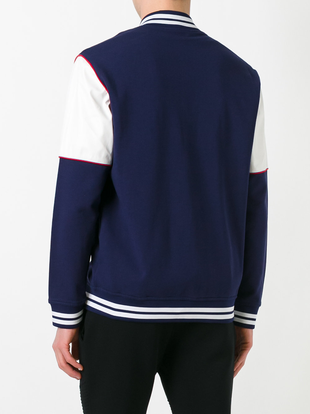 'M' patch bomber jacket