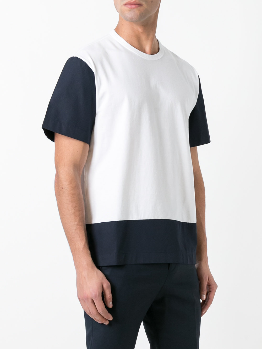 colour block T-shirt