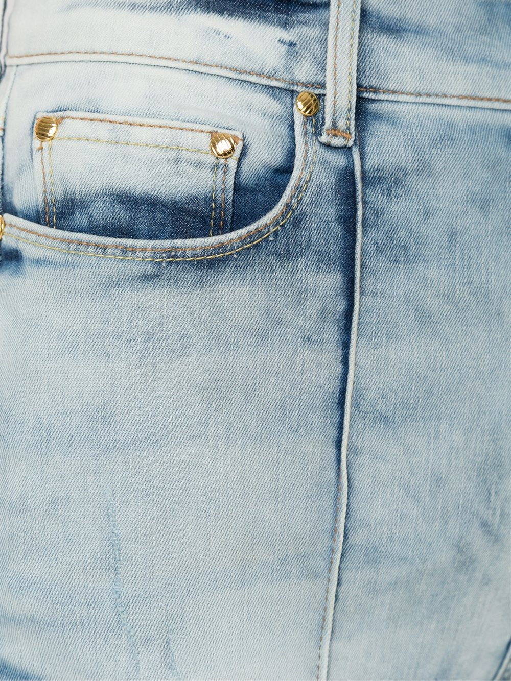 high waist flared jeans