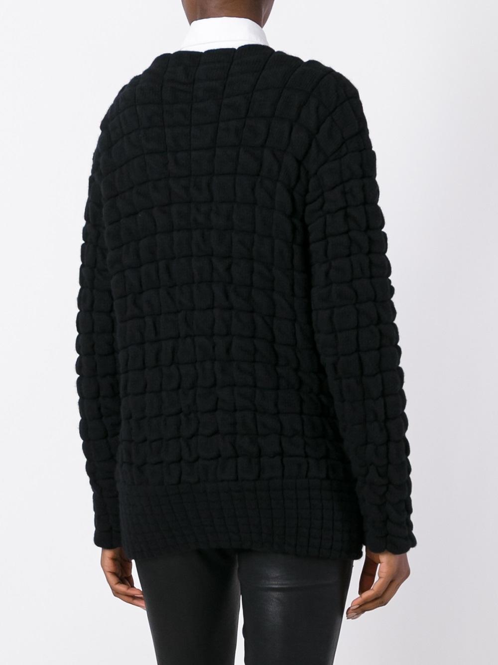 zipped cardigan 