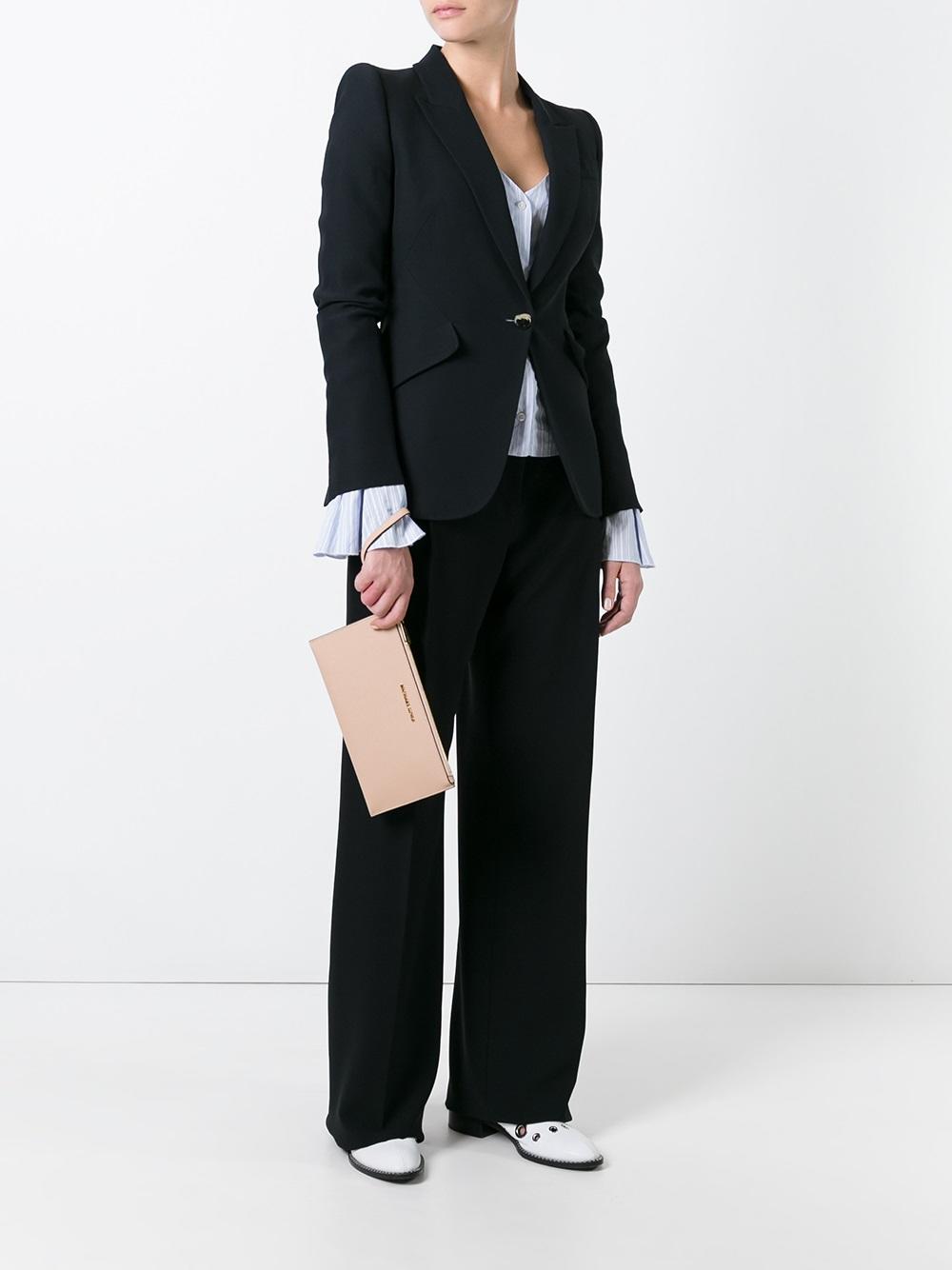 zipped clutch 