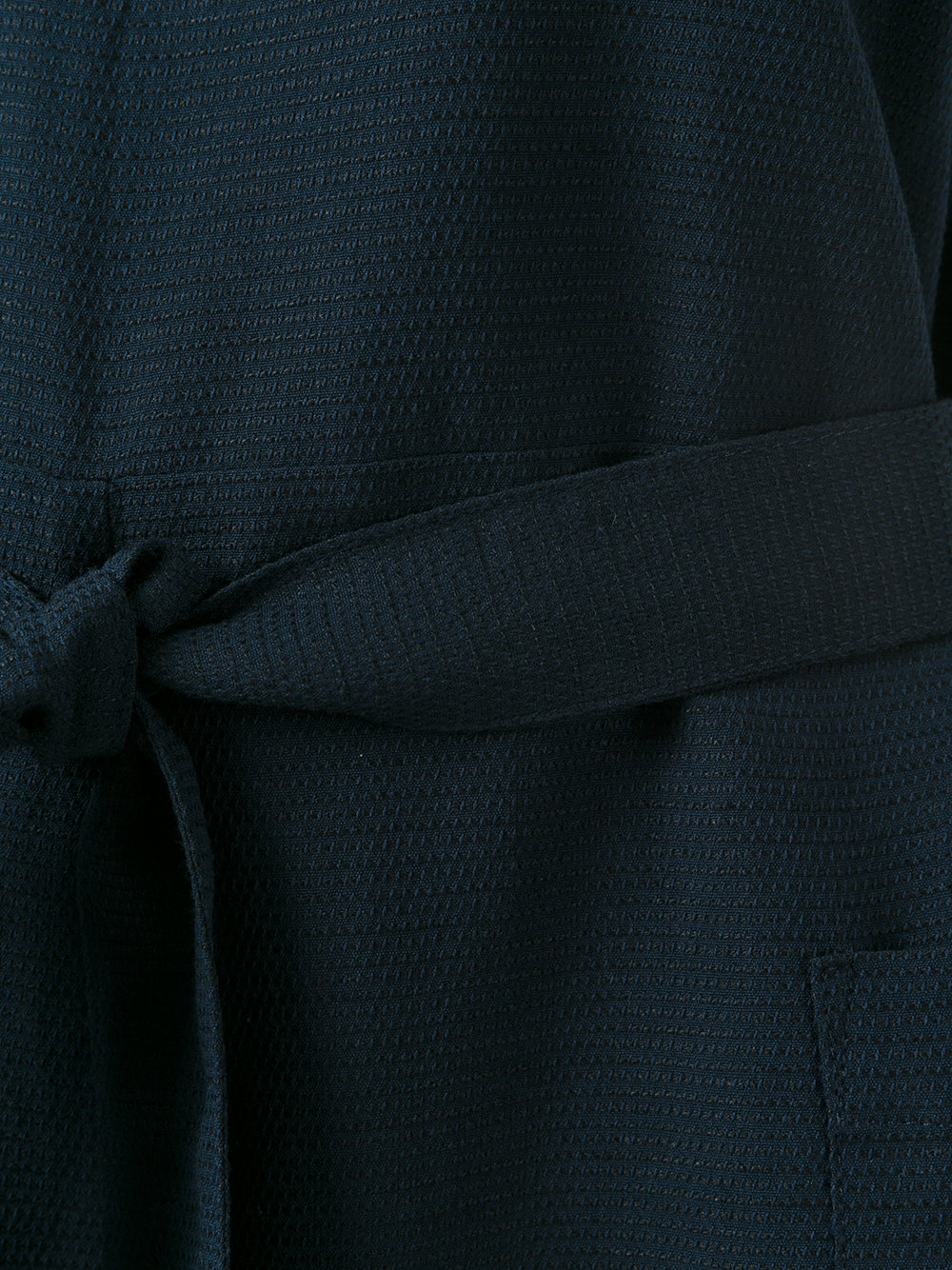 waist-tie cropped jumpsuit