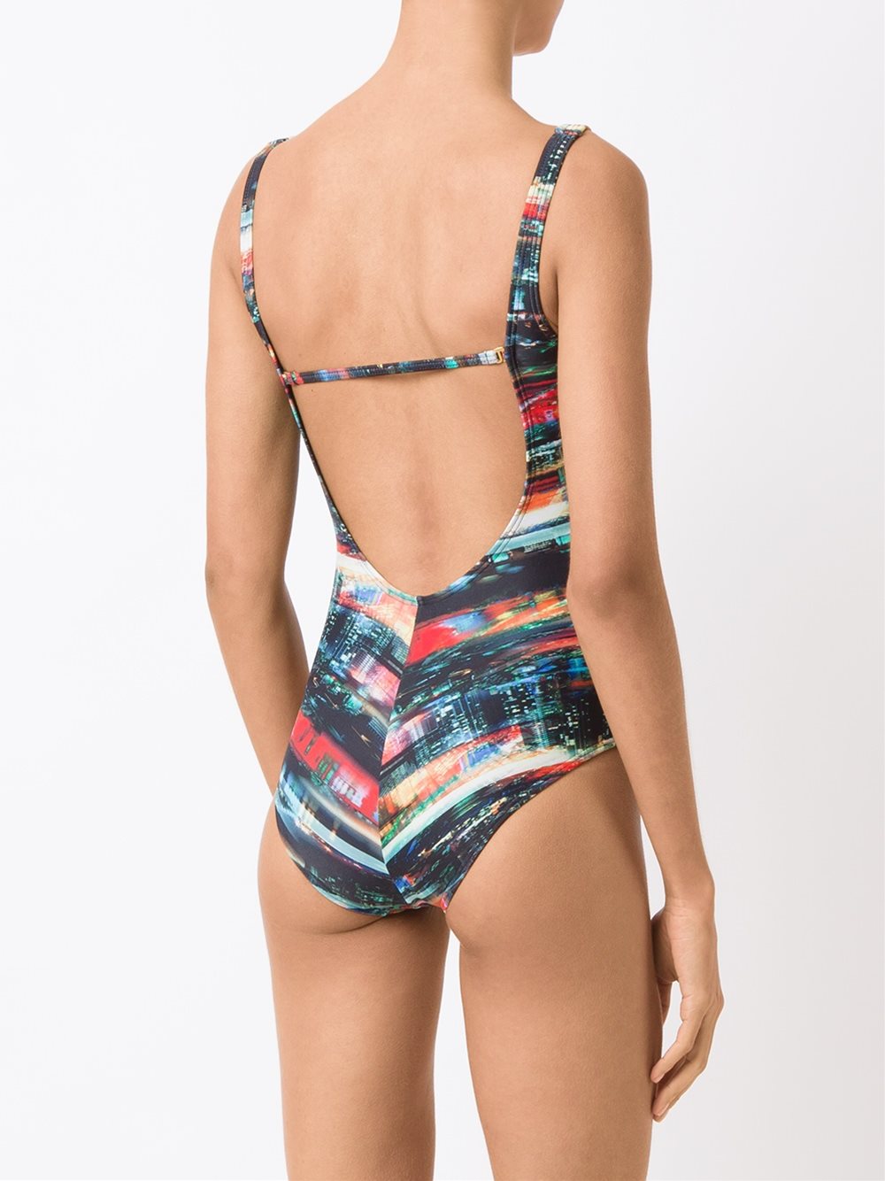 twist detail swimsuit