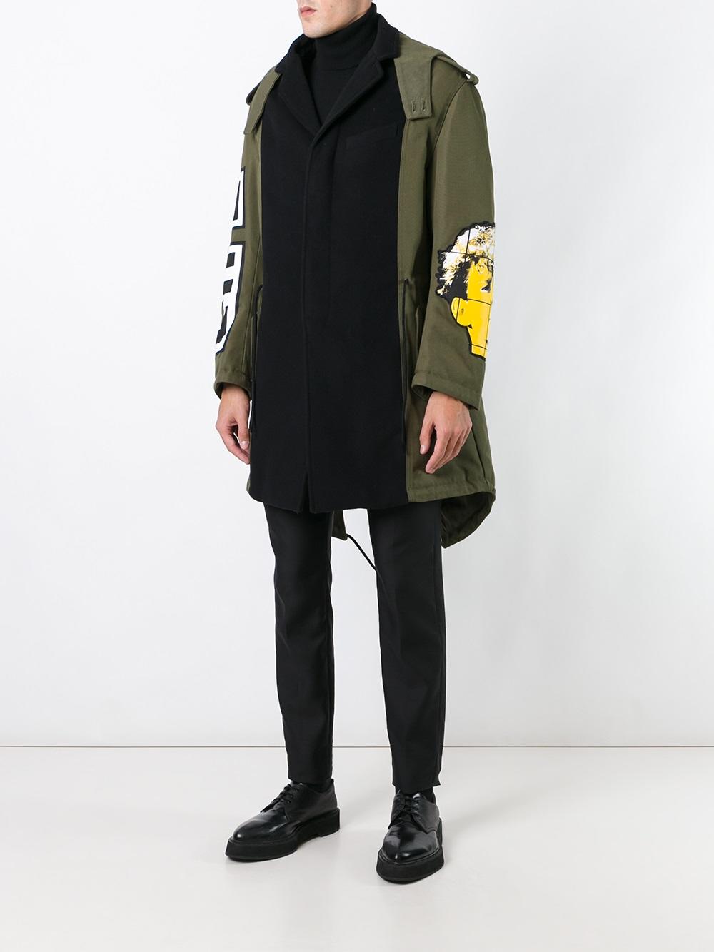 hybrid parka coat