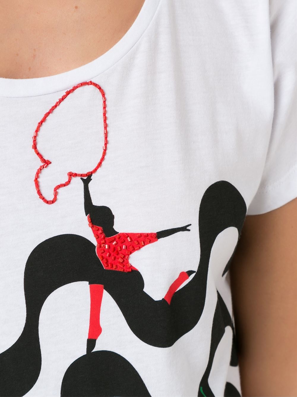 embroidered t-shirt