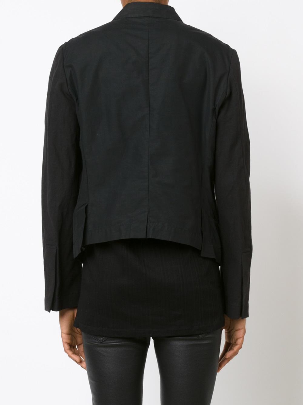 off centre fastening jacket