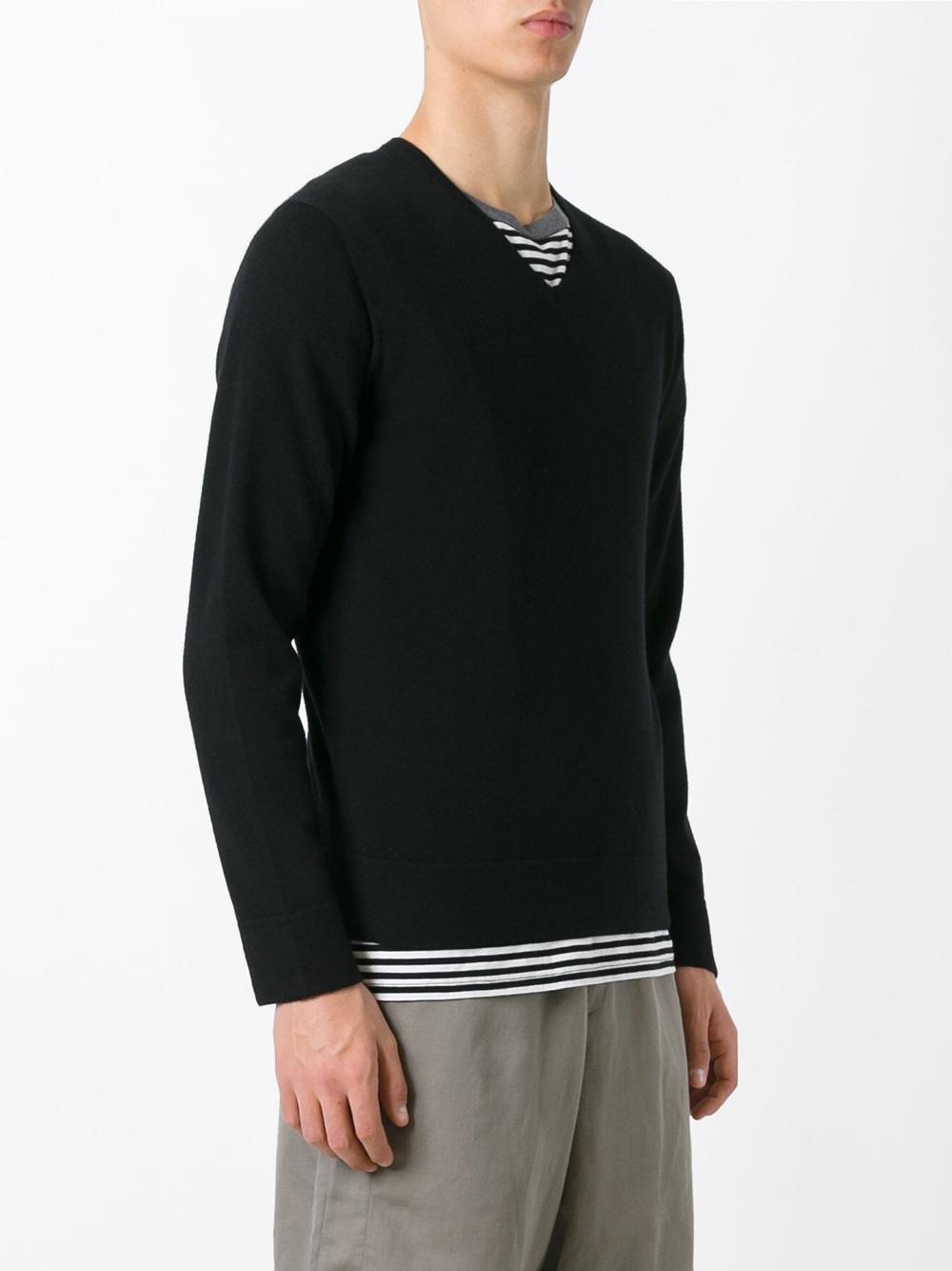 V-neck jumper