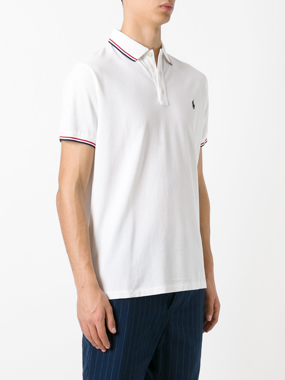 logo embroidery polo shirt