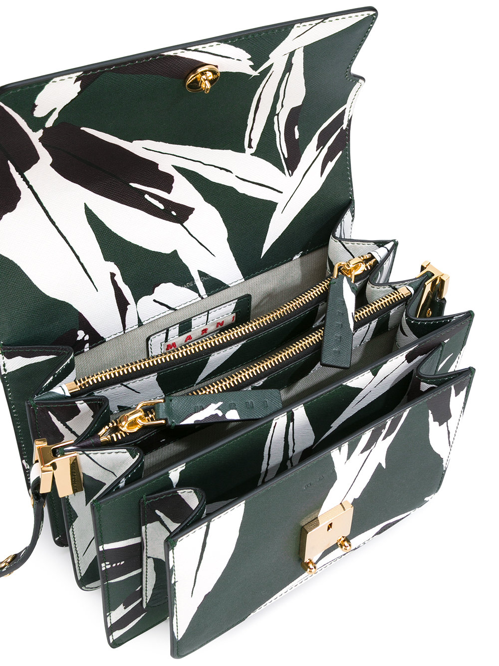 floral print shoulder bag