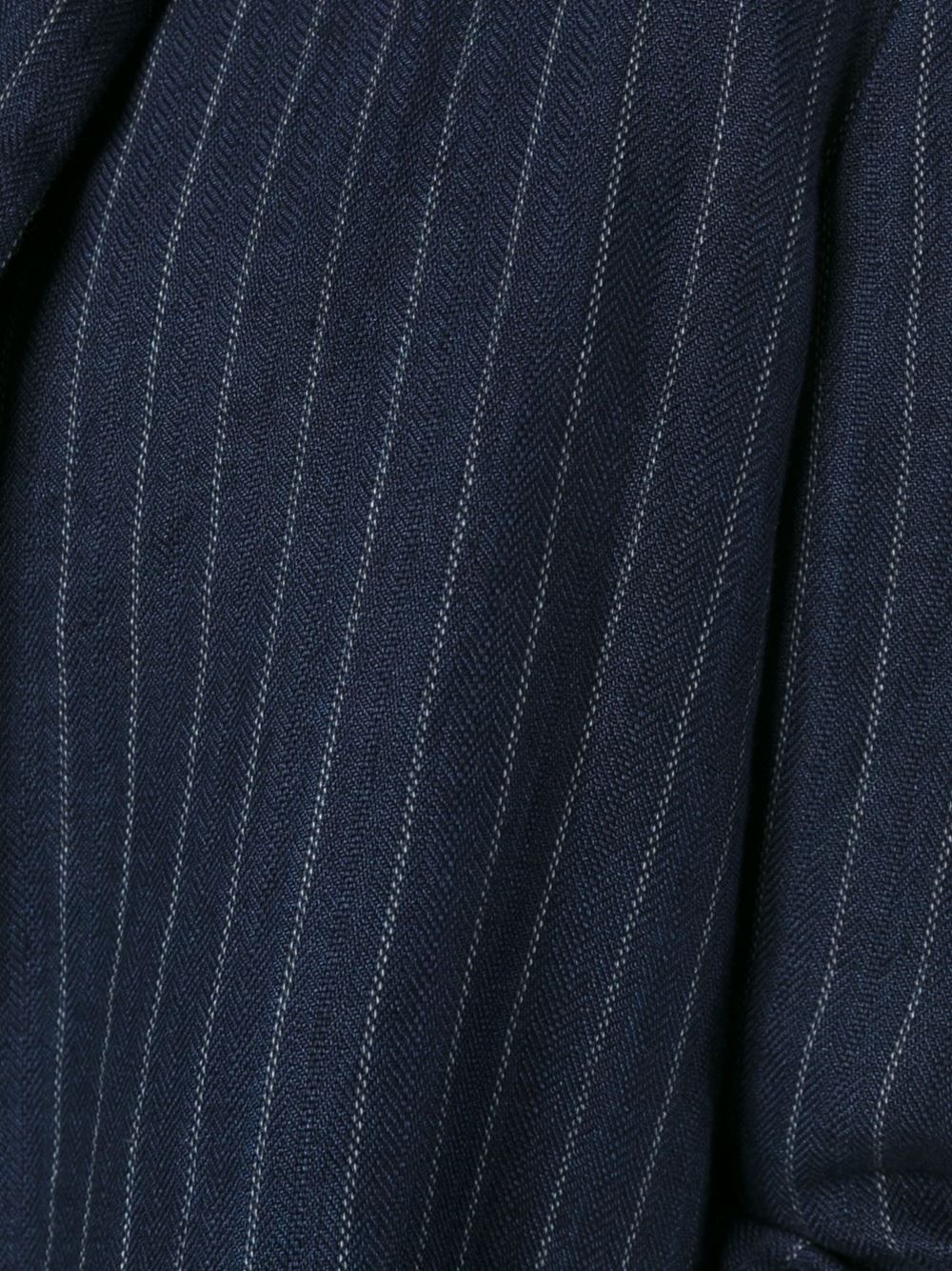 pinstriped casual blazer