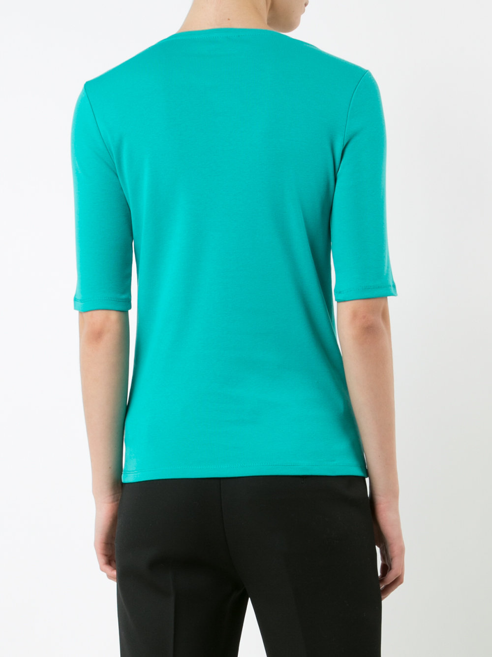 three-quarter sleeve top