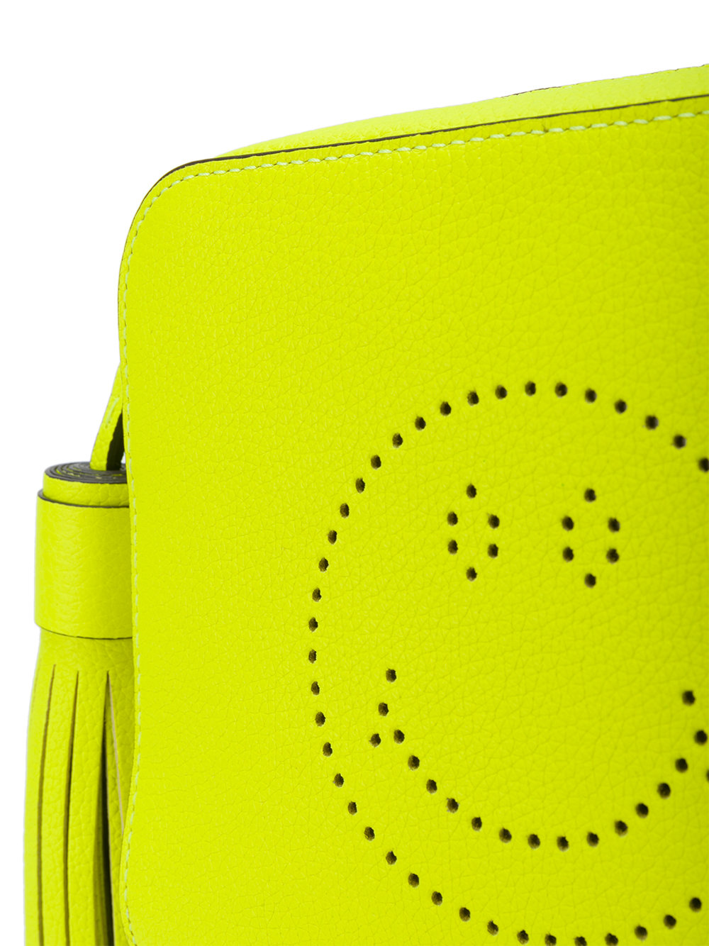 smiley face cross-body bag